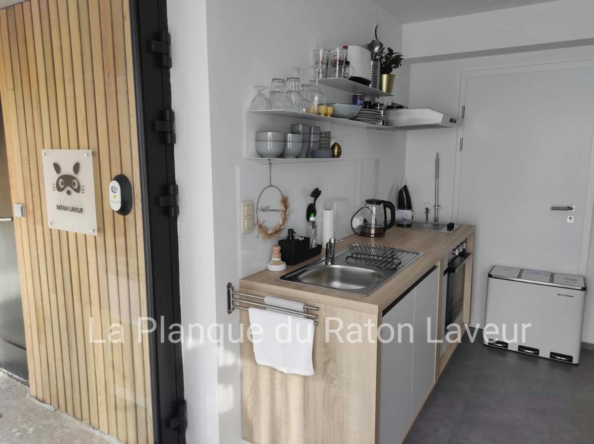 La Planque Du Raton Laveur Aparthotel Lierneux Exterior photo
